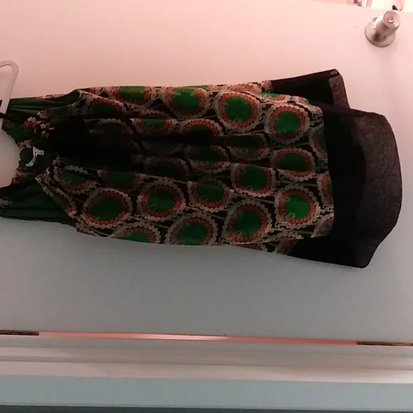 Collective Concepts | Dresses | Boho Swing Mini Dress Collective Concept Green Orange And Black | Poshmark Collective Concepts | Dresses | Boho Swing Mini Dress Collective Concept Green Orange And Black | Poshmark